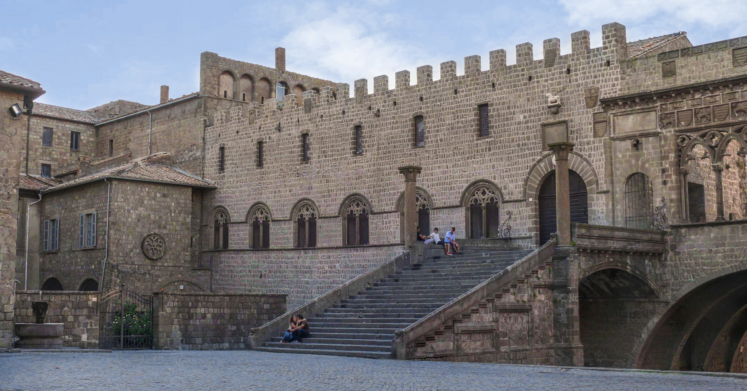 Viterbo - Palazzo dei Papi in Piazza San Lorenzo