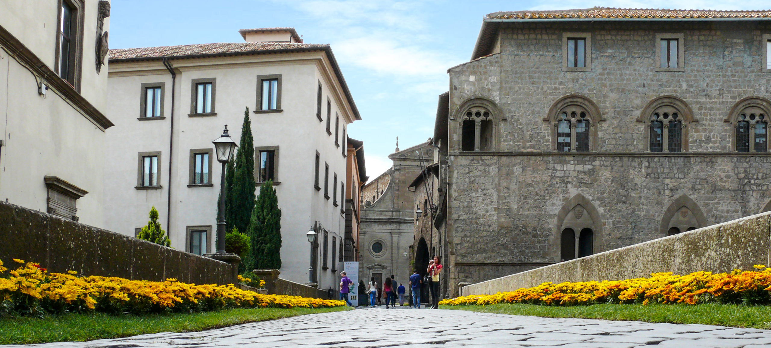 Viterbo - Via San lorenzo sul Ponte del Duomo