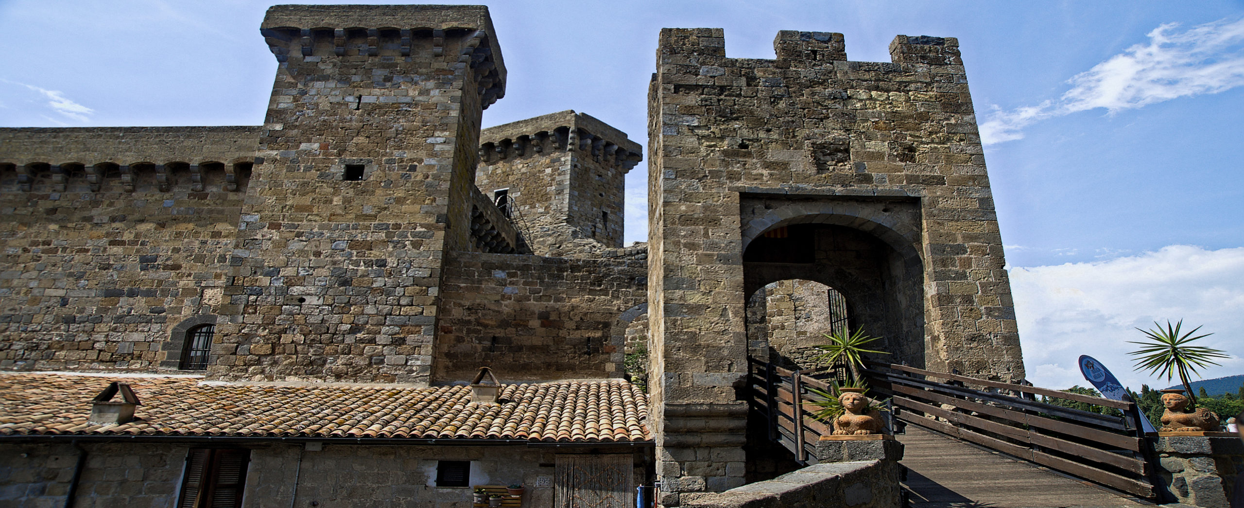 Bolsena - VT - Entrata alla Rocca Monaldeschi