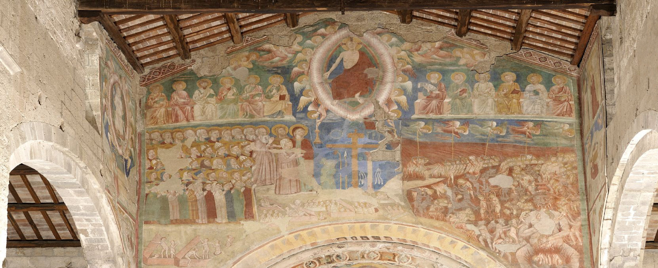 Tuscania - Giudizio Universale in Santa Maria Maggiore