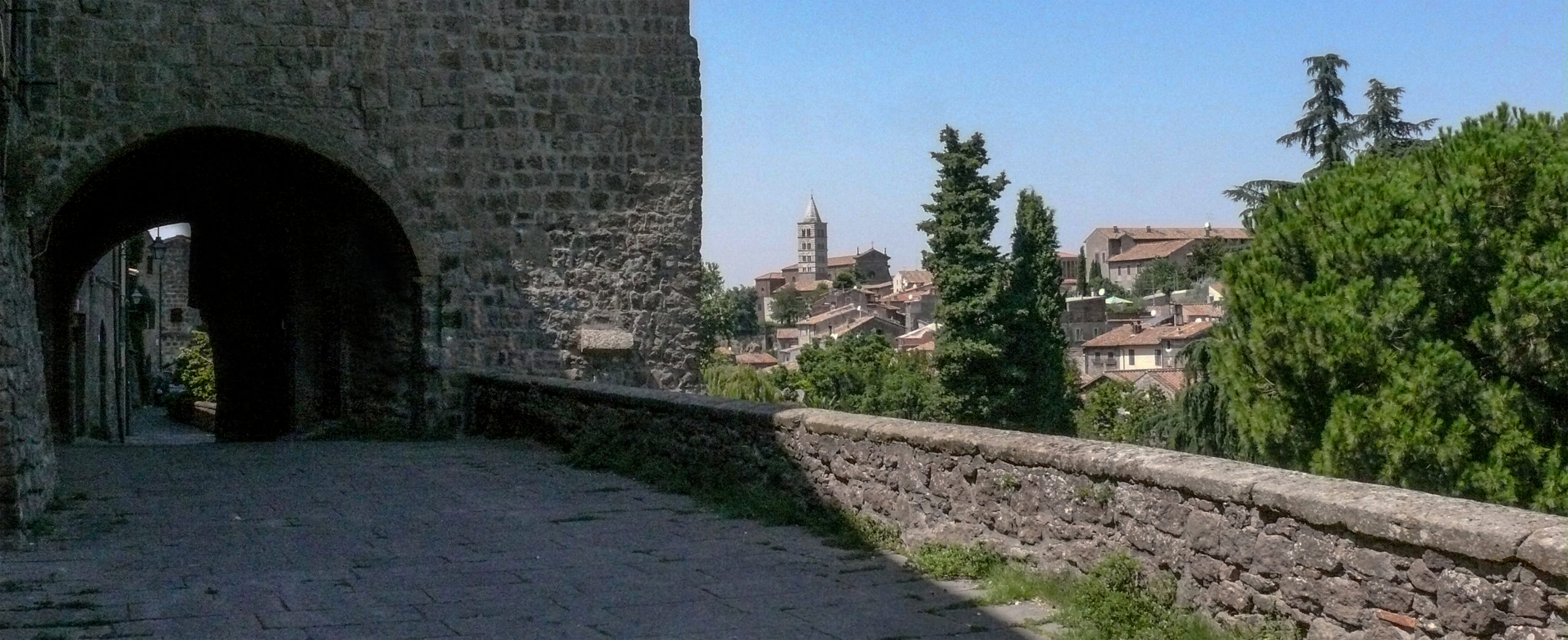 Viterbo - Scorcio di via delle Caprarecce a Pianoscarano