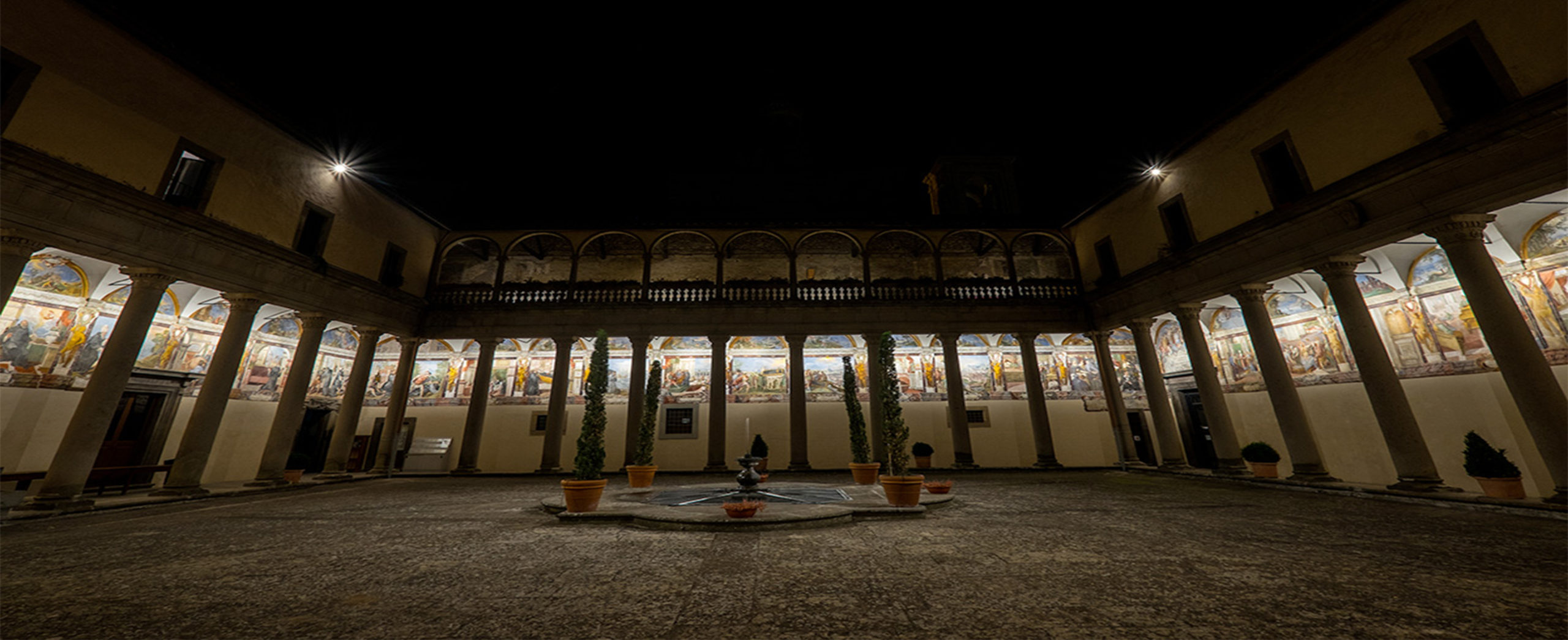 Viterbo - Chiostro della Santissima Trinità