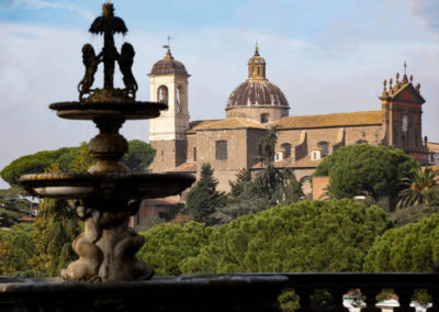 Viterbo - Chiesa e chiostro della santissima trinità