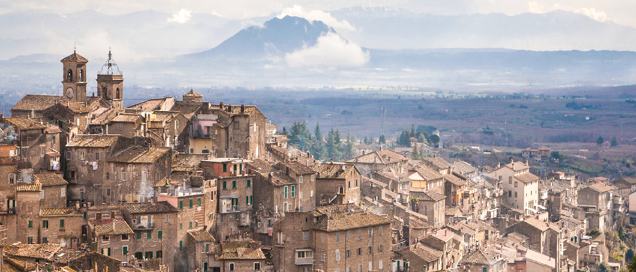 Caprarola - veduta del borgo