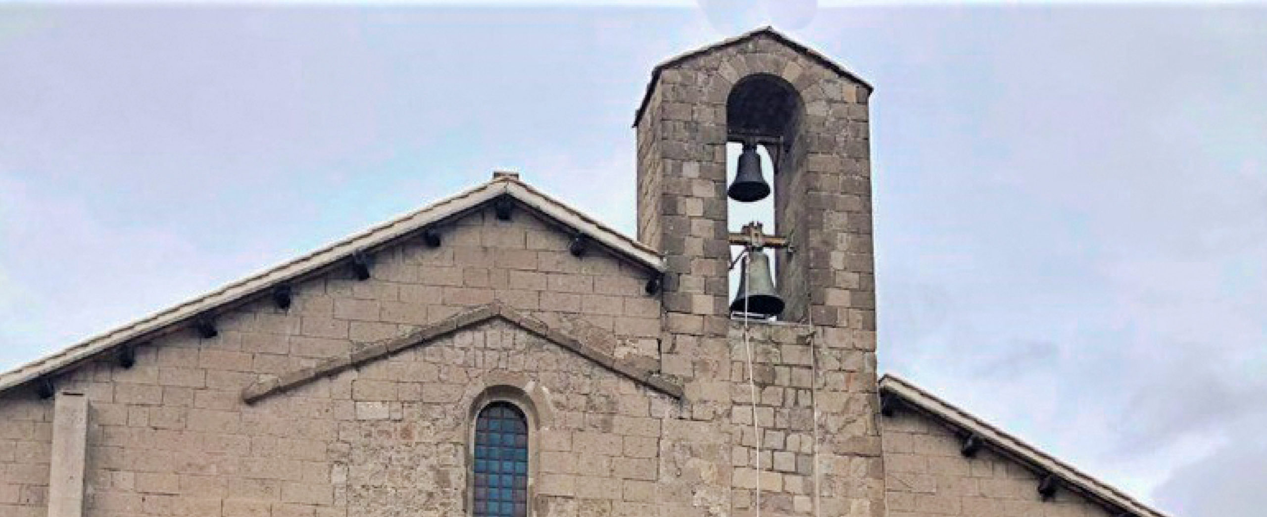 Viterbo - facciata della chiesa di S. Andrea a Pianoscarano