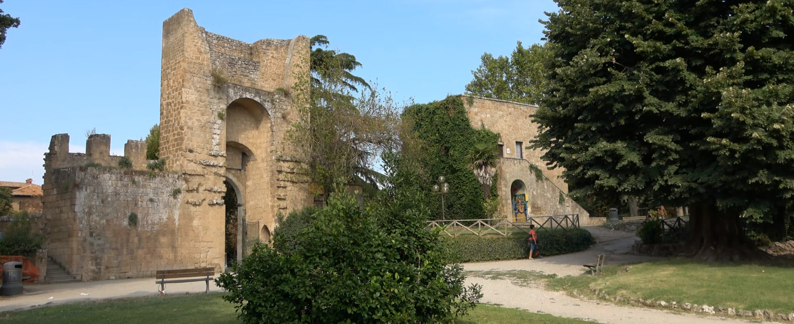 Orvieto - Giardini panoramici della Rocca Albornoz