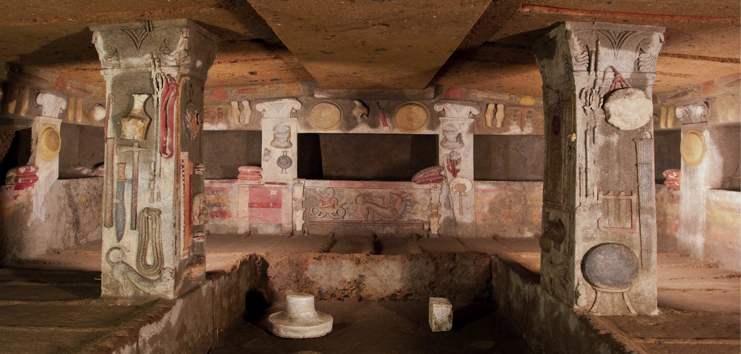 Cerveteri - Necropoli della Banditaccia - Tomba dei Rilievi