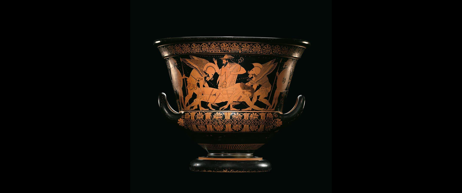 Cerveteri - Cratere di Eufronio al Museo Nazionale Cerite
